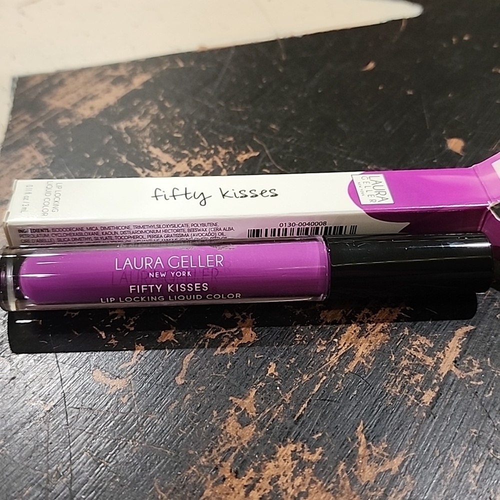 Laura Geller New York FIFTY KISSES Lip Locking Liquid Color, Orchid Love 3ml